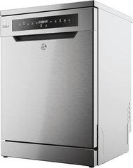 Hoover HF 4C6F0PW Geschirrspüler; 14 Maßgedecke; Freistehend, 60 cm breit; Energieeffizienzklasse C; Smarte Bedienung mit WiFi + Bluetooth-Technologie