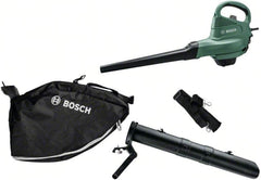 Bosch elektrischer Laubsauger/Laubblser UniversalGardenTidy 3000 (3000 W, Fangsack 50 l, stufenlose Drehzahleinstellung, zum Blasen, Saugen und Hckseln von Laub, in Kartonverpackung)