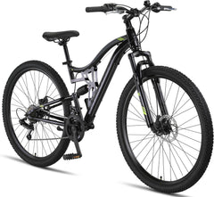 Chillaxx Bike Falcon Premium Mountainbike in 24,26,27.5 und 29 Zoll - Fahrrad für Jungen, Mädchen, Damen und Herren - Scheibenbremse- 21 Gang-Schaltung - Vollfederung