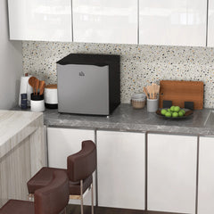 HOMCOM Mini-Gefrierschrank 35 L Silber – kompakt & effizient