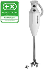 ESGE Zauberstab P 350 Profi, Stabmixer weiß inklusive Multifunktionsmesser, bis zu 22.000 U/min, 90880, weiß/grau