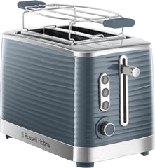 Russell Hobbs Inspire Grey Frühstückset Toaster, Wasserkocher und Kaffeemaschine