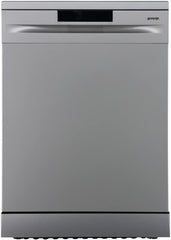 Gorenje GS 620 C10S Freistehender Geschirrspüler/ 60cm / 14 Maßgedecke / 3 Körbe / 5 Programme/Inverter PowerDrive Motor/SpeedWash/TotalDry/vollständiger Überlaufschutz/Grau Metallic