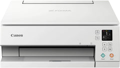 Canon PIXMA TS6350a Drucker Farbtintenstrahl Multifunktionsgerät DIN A4 (Fotodrucker, Scanner, Kopierer, OLED, 4.800x1.200 dpi, USB, WLAN, 5 separate Tinten, Duplexdruck, 2 Papierzuführungen), schwarz