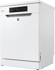 Hoover HF 4C6F0PW Geschirrspüler; 14 Maßgedecke; Freistehend, 60 cm breit; Energieeffizienzklasse C; Smarte Bedienung mit WiFi + Bluetooth-Technologie