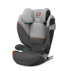 CYBEX Gold Kindersitz Solution S2 i-Fix, Für Autos mit und ohne ISOFIX, 100 - 150 cm, Ab ca. 3 bis 12 Jahre (15 - 50 kg), Lava Grey