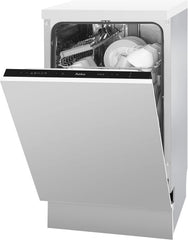 Amica Einbau-Geschirrspüler EGSPV 597 910 / vollintegriert / 60 cm breit / 5 Programme, 12 Maßgedecke/Startzeitvorwahl