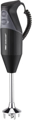ESGE Zauberstab M 200 BBQ 98215 Stabmixer schwarz, Pürierstab, Handmixer, Profi, inkl. Zubehör, bis zu 17.000 U/Min, 200 Watt, Ergonomisches Griffdesign, Twinschalter, Aufsteckzentrierung, AC-Motor