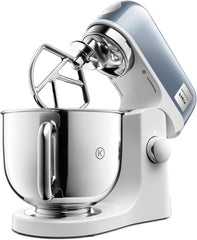 Kenwood kMix KMX750RD Küchenmaschine, 5 l Edelstahl Schüssel, Safe-Use-Sicherheitssystem, Metallgehuse, 1000 Watt, inkl. 3-Teiligem Patisserie-Set und Spritzschutz, Rot
