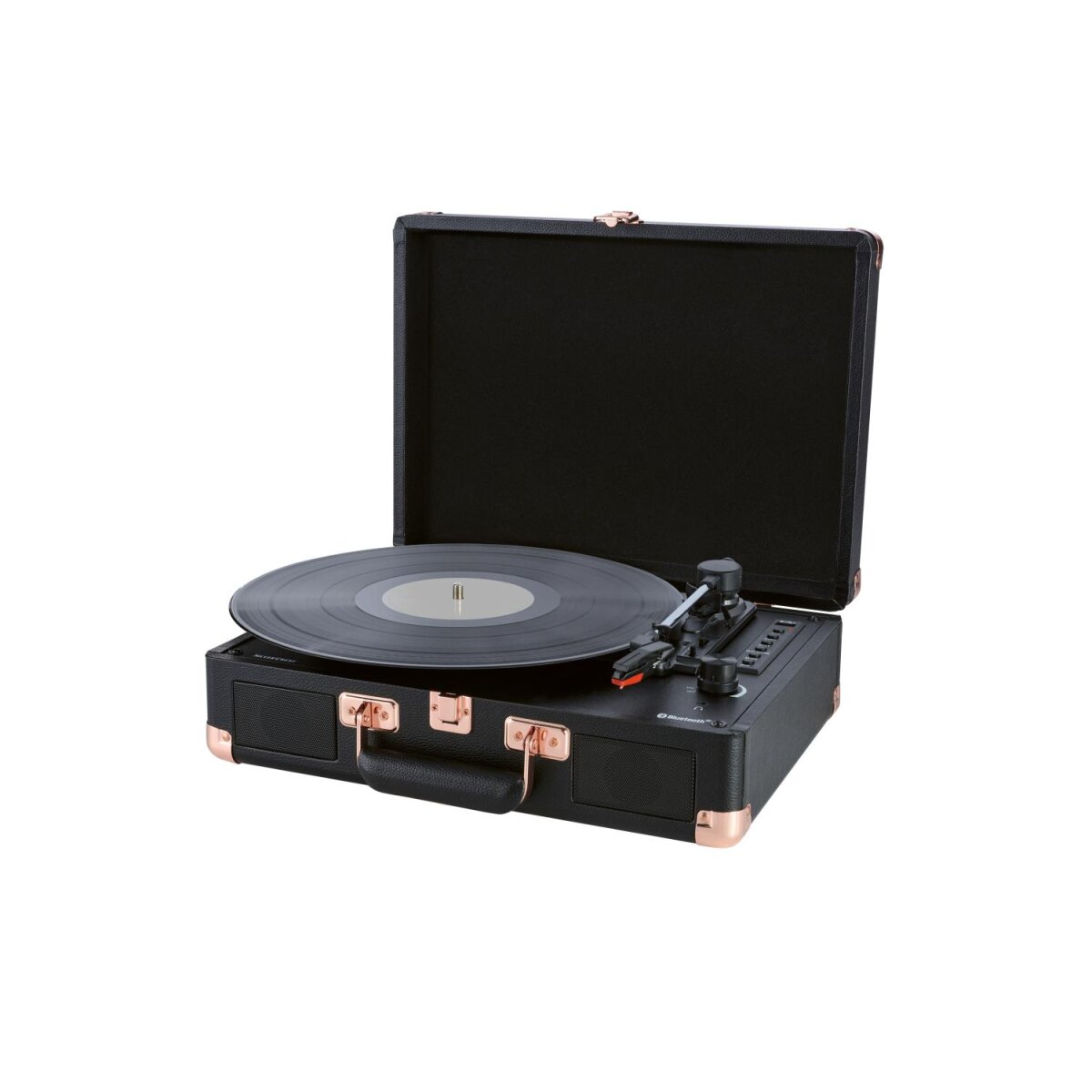 SILVERCREST® Kofferplattenspieler, mit Bluetooth® und USB-Aufnahme - B-Ware sehr gut