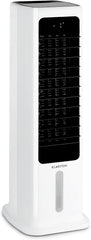 Klarstein Luftkühler mit Wasserkühlung, 5-in-1 Verdunstungskühler, Luftbefeuchter, Ventilator & Luftreiniger, Mobile Klimageräte Luftkühler mit App-Steuerung, 80W Air Cooler, 462m³/h Luftstrom, Weiß