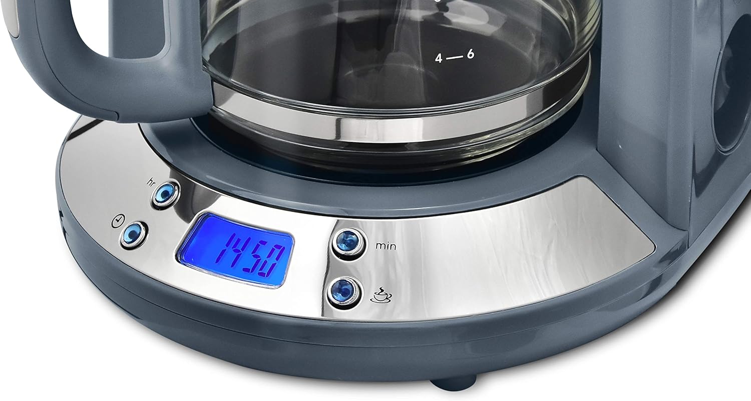 Russell Hobbs Inspire Grey Frühstückset Toaster, Wasserkocher und Kaffeemaschine