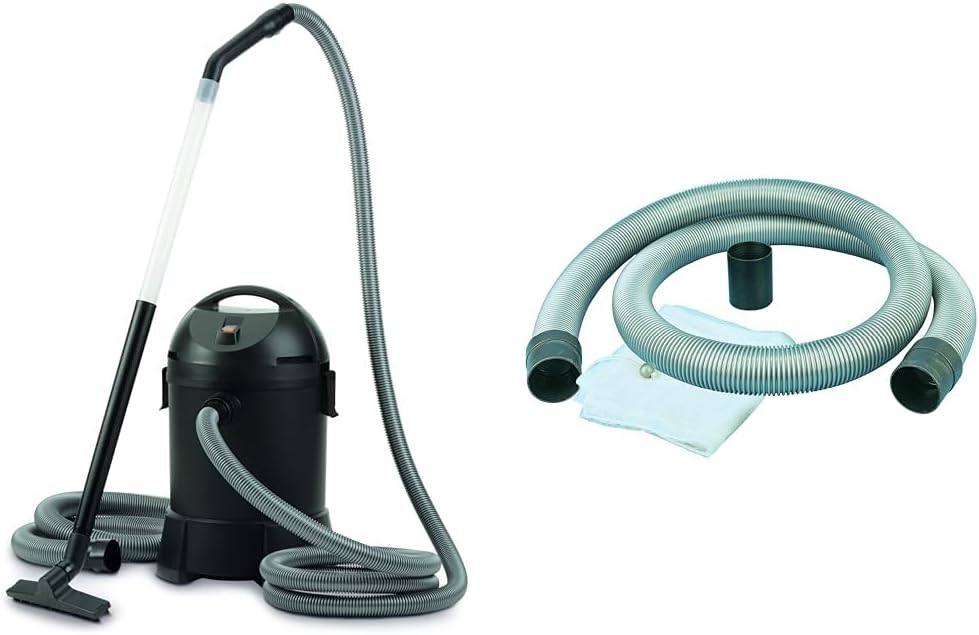 Oase 50529 PondoVac Classic, 1400 W, 3000 l/h - Teichschlammsauger, Reinigung und Wasseraufbereitung inkl. 4 Saugdüsen für für Teiche aller Art und Haushalt