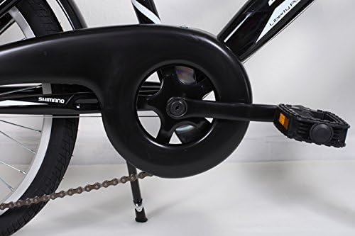 Talson 20 Zoll Kinderfahrrad mit 6-Gang und Beleuchtung nach STVO Blackgreen