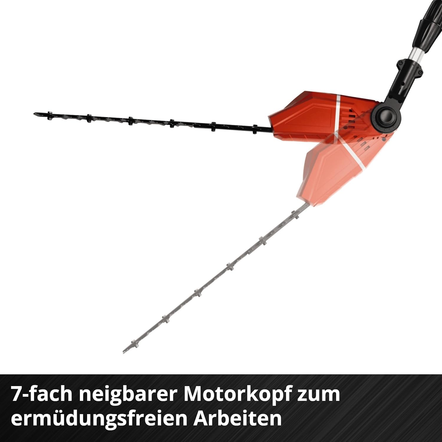 Einhell Akku-Teleskop-Heckenschere GE-HH 18/45 Li T-Solo Power X-Change (Li-Ion, 18 V, 45 cm Schwertlnge, Messer aus diamantgeschliffenem Stahl, ohne Akku und Ladegert)