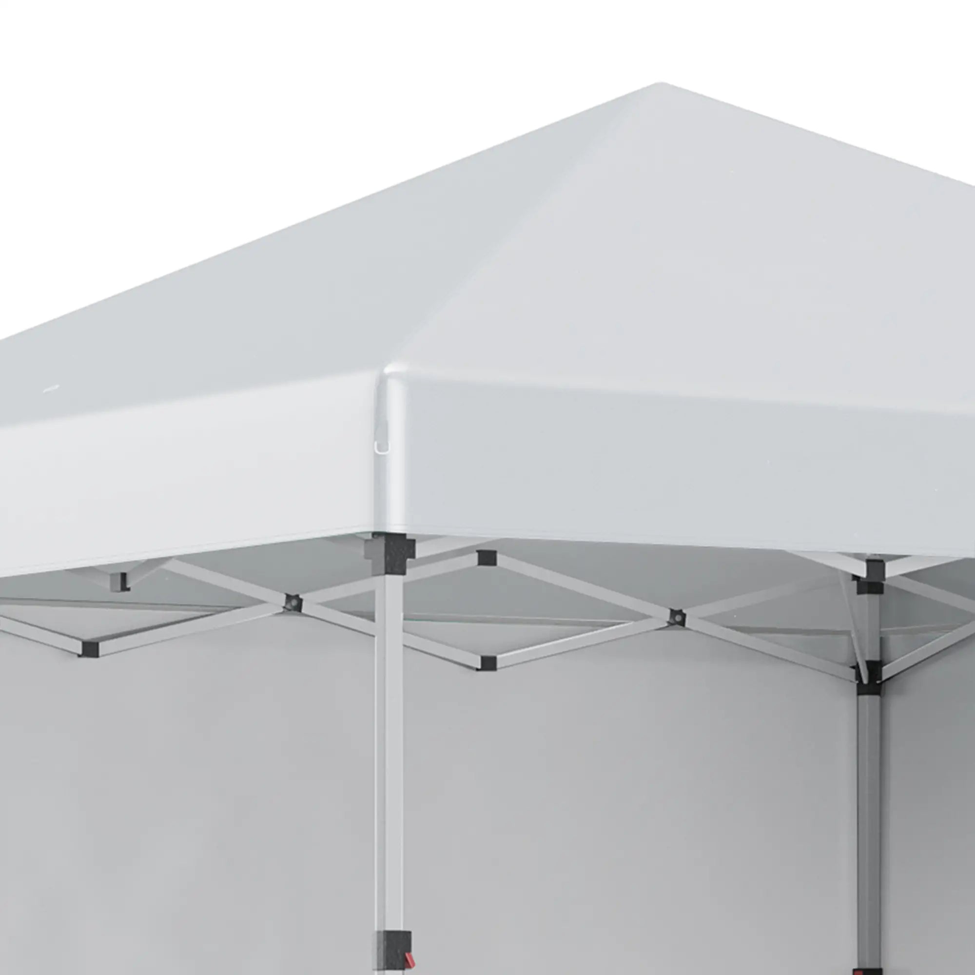 Outsunny Faltpavillon höhenverstellbar UV30+ mit Seitenwänden