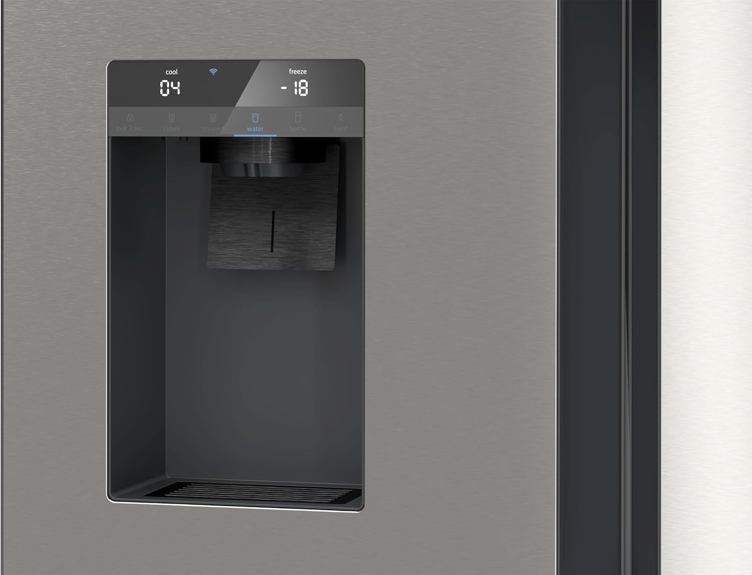 SIEMENS KF96NVPEA iQ300 Multi-Door-Kühlschrank, 183 x 91 cm, 405 L Kühlen & 200 L Gefrieren, hyperFresh längere Frische, noFrost nie wieder abtauen, superCooling schnellere Kühlung