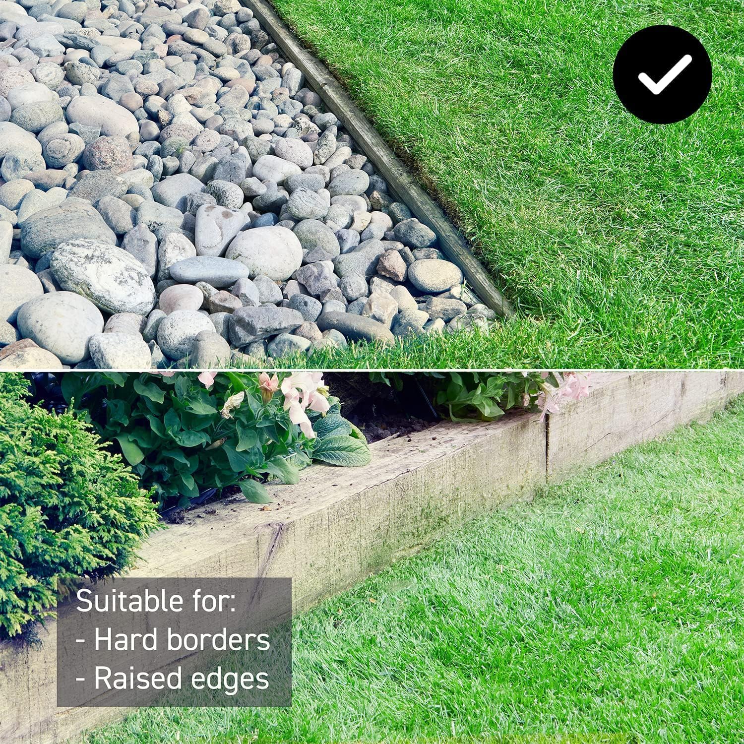 LawnMaster VBRM16 OcuMow™ Mähroboter für geeignet für bis zu 100 qm-Selbstfahrender Rasenmäher Roboter mit MX 24V 4.0Ah Lithium-Ionen Akku Ohne Kabel