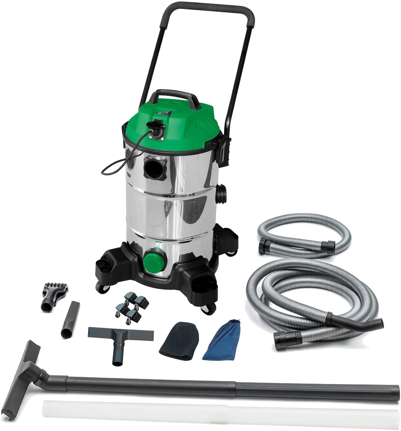 Wagner Green Teichsauger PRO VA | Non-Stop saugen | komplett Teichschlammsauger für die Reinigung für Gartenteich Schwimmteich Fischteich Pool und Haus