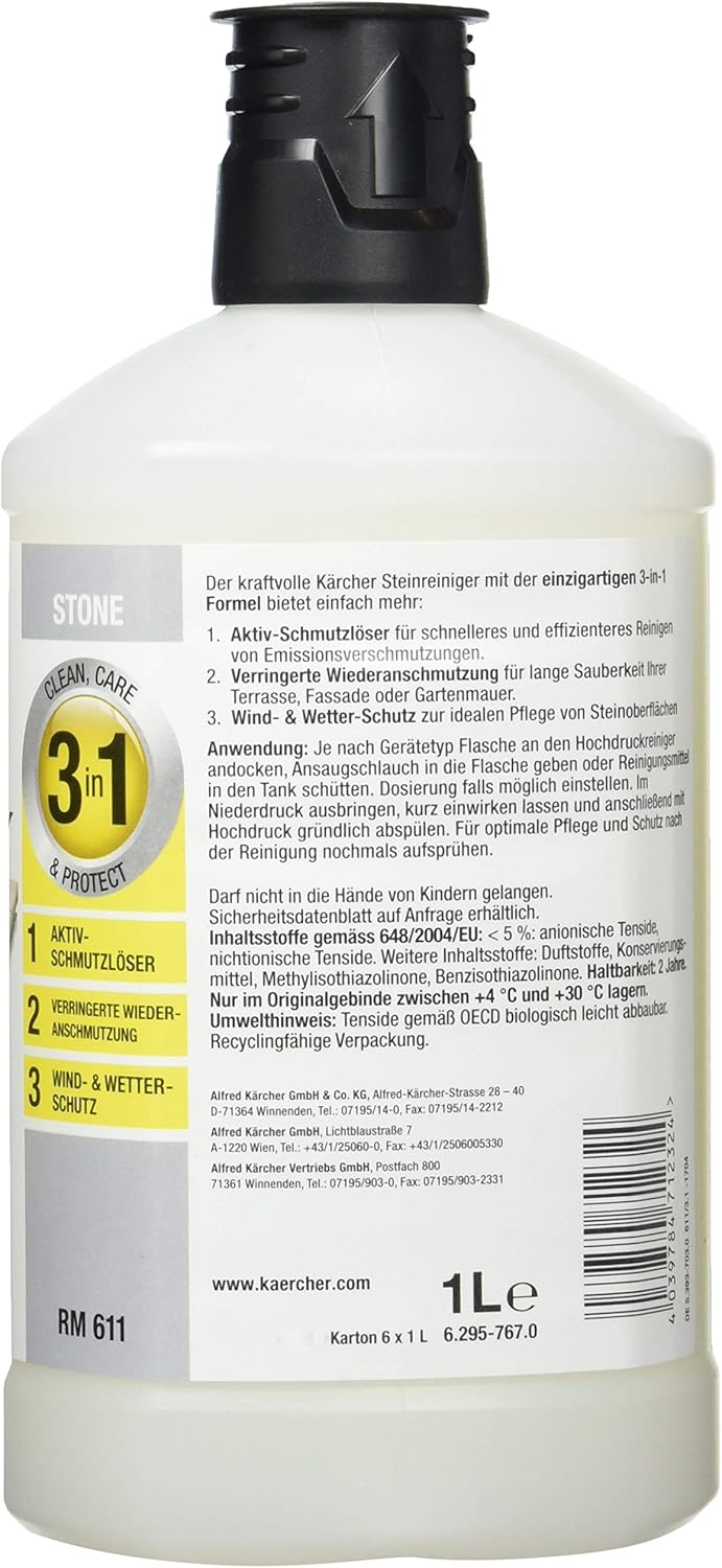 Krcher Flchenreiniger T-Racer T 7 Plus (Spritzwasserschutz, für groe Flchen, zwei Flachstrahldüsen, Handgriff für senkrechtes arbeiten, Powerdüse, Spüldüse)