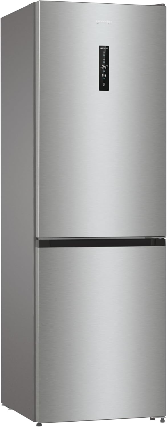 Gorenje N 619EAW4 Kühl-Gefrier-Kombination / LED Display / 186 cm / 300 l / NoFrostPLus / Gemüsefach mit Feuchteregler / FastFreeze / weiß