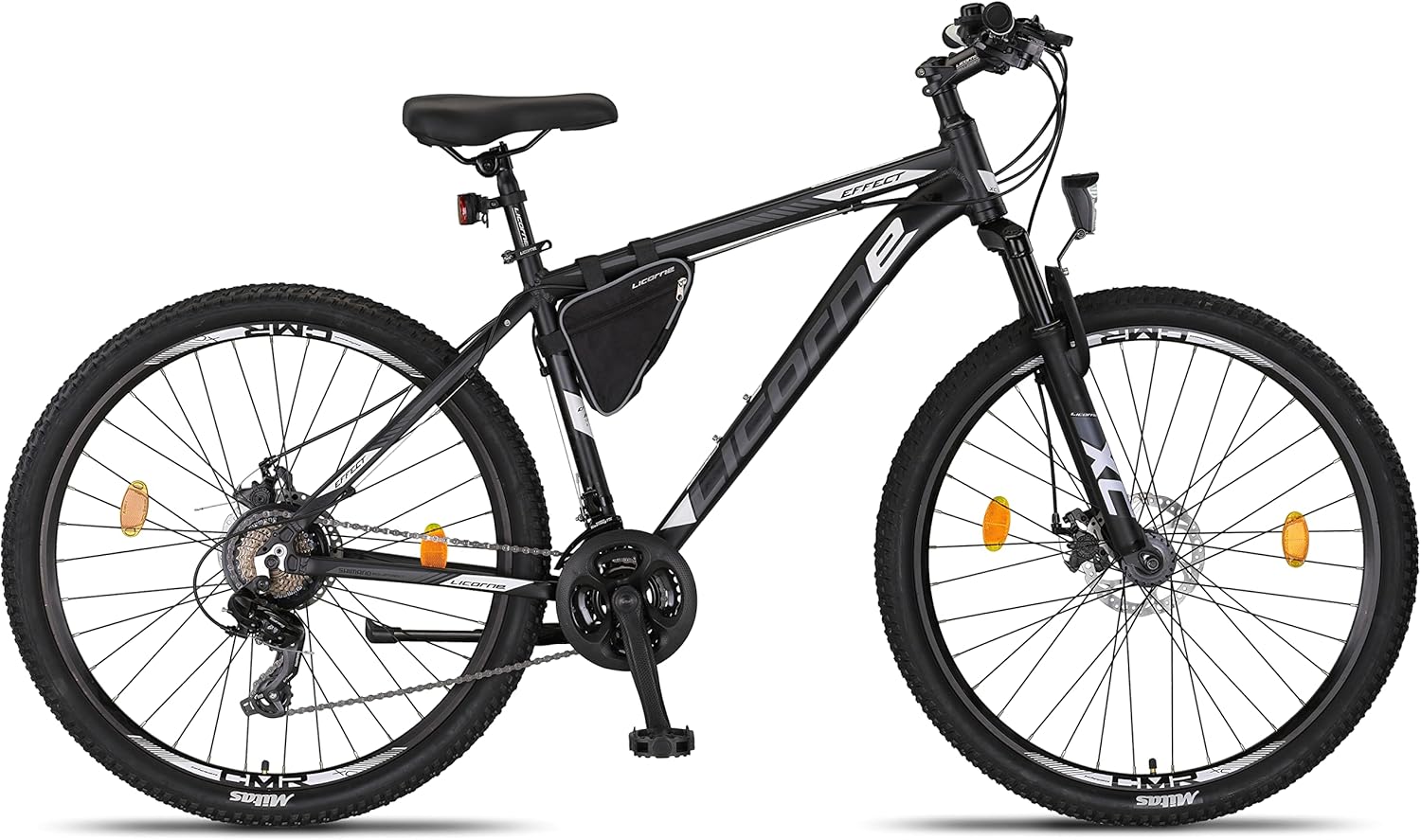 Licorne Bike Effect Premium Mountainbike Aluminium Discbremse Jungen Mädchen 21 Gang