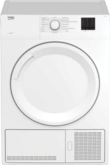 Beko DC 7130 N b100 Kondenstrockner, 7 kg, Elektronische Feuchtemessung, Automatischer Knitterschutz, AquaWave-Schontrommel, 15 Programme, Express Programm