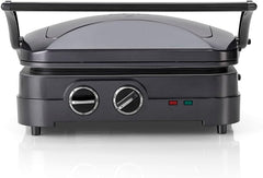 Cuisinart Hot Plate Entertaining Grill & Griddle | XL Elektrischer Plancha Grill, Teppanyaki Grillplatte für zu Hause | Antihaftbeschichtete abnehmbare Platte, 2-Zonen-Temperaturregelung bis zu 260°C