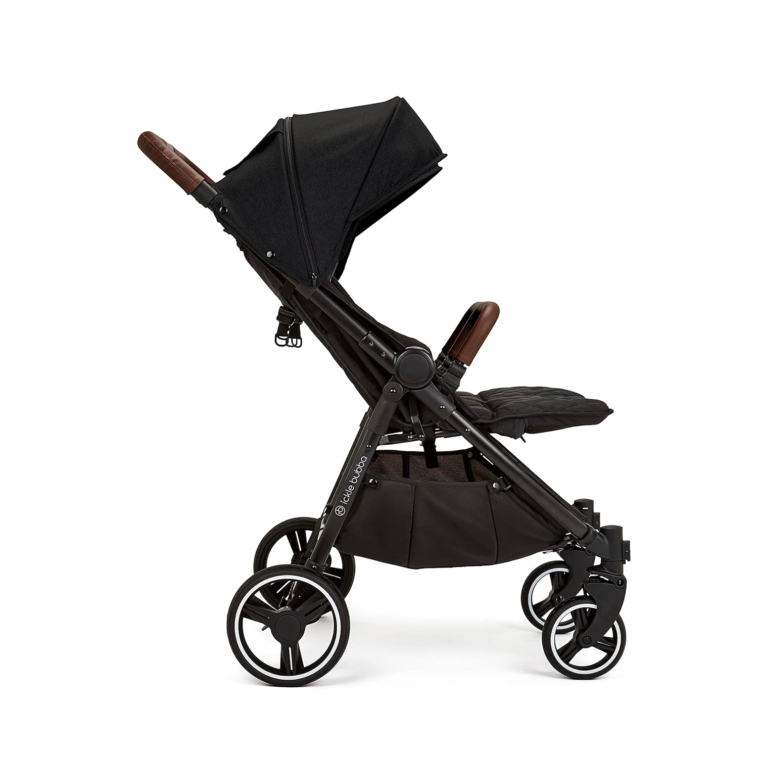 Venus Max Doppel kinderwagen - geeignet von Geburt bis 15 kg (ca. 3 Jahre), kompakter, leichter, faltbarer Zwillingskinderwagen, inklusive Regenschutz und Fußwärmer (Biscuit)