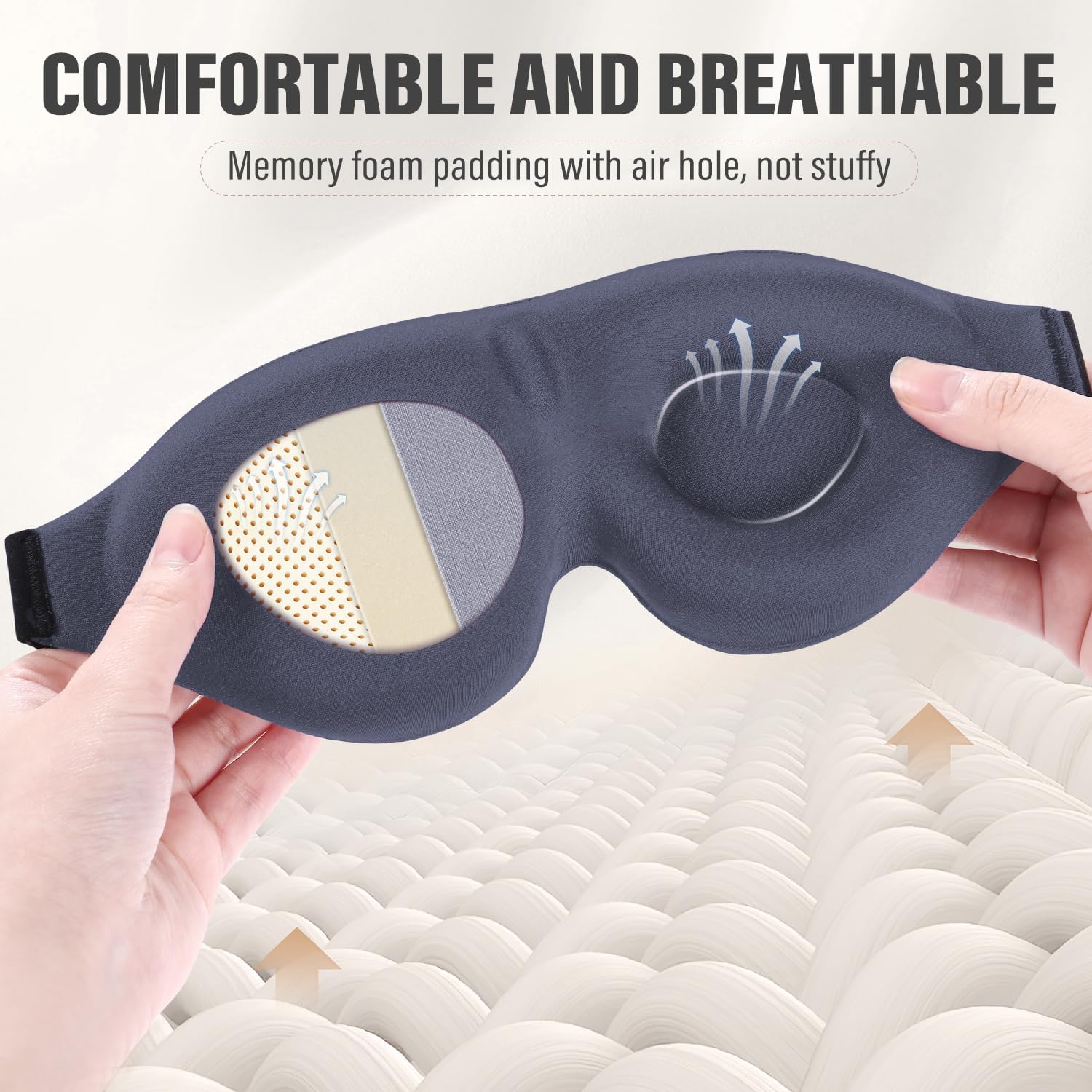 Ergonomic 3D Sleep Mask