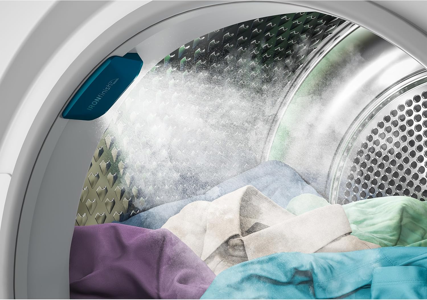 Beko B5T4824IF bPRO 500 Wäschetrockner, 8 kg, Frontlader Wärmepumpentrockner, allergikergeeignet, 15 Programme, Dampffunktion, Knitterschutz, Silent-Programm, AquaWave Schontrommel, Weiß