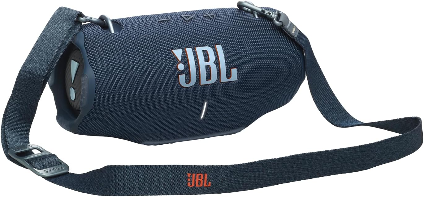 JBL Xtreme 4 Musikbox in Camouflage – Tragbare Bluetooth-Lautsprecher-Box mit tiefem Bass, KI-Sound-Boost und integrierter Powerbank – Wasserfest und staubfest – 24 Laufzeit