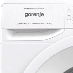 GORENJE WNPI84APS Waschmaschine LED Display Inverter PowerDrive Motor AquaStop Dampffunktion 16 Programme