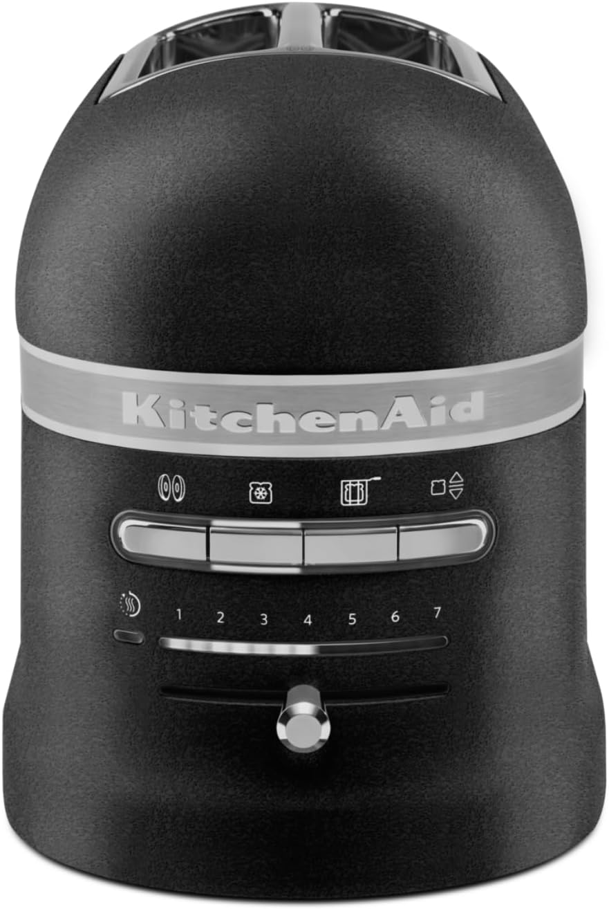 KitchenAid Toaster für 2 Scheiben mit Sandwich-Zange | Artisan | Retro Toast Machine | Verschiedene Funktionen und Bräunungsstufen | Grün