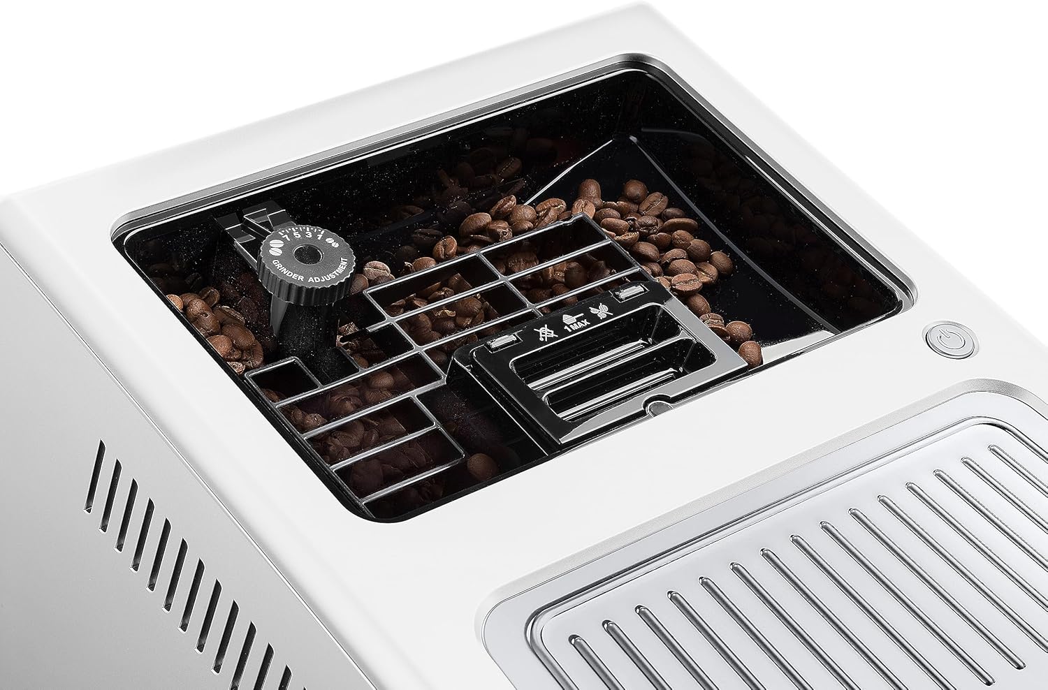 De'Longhi Eletta Evo ECAM 46.860.B Kaffeevollautomat mit LatteCrema Milchsystem, Cappuccino und Espresso auf Knopfdruck, LCD Display und Sensor-Touch-Tasten, schwarz