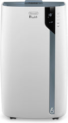De'Longhi Pinguino PAC EL112 CST WiFi, Mobile Klimaanlage mit MyEcoRealFeel-Technologie für Räume bis zu 110 m³,11.000 BTU/h, 2,9 kW, 63 dB, Entfeuchtungsfunktion, A+, App- und Sprachsteuerung, Weiß