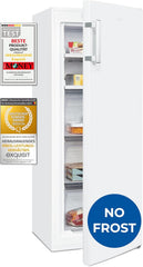 Exquisit Gefrierschrank NoFrost, Tiefkühlschrank groß, 161 Liter, Schnellgefrieren, Alarm-Funktion, GS5231-NF-H-040C weiss