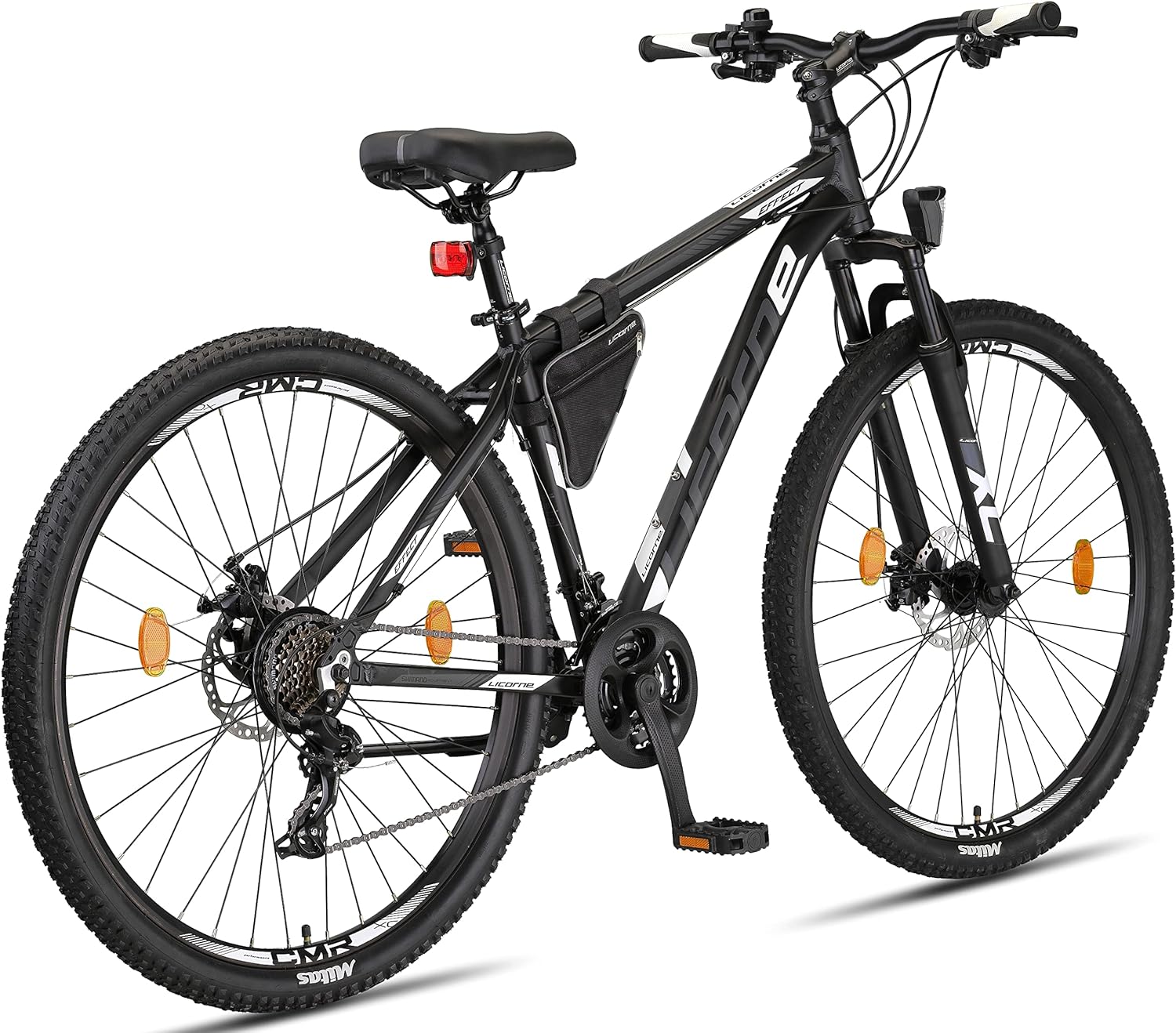 Licorne Bike Effect Premium Mountainbike Aluminium Discbremse Jungen Mädchen 21 Gang