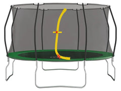 Gartentrampolin, Ø 400 cm, mit Sicherheitsnetz
