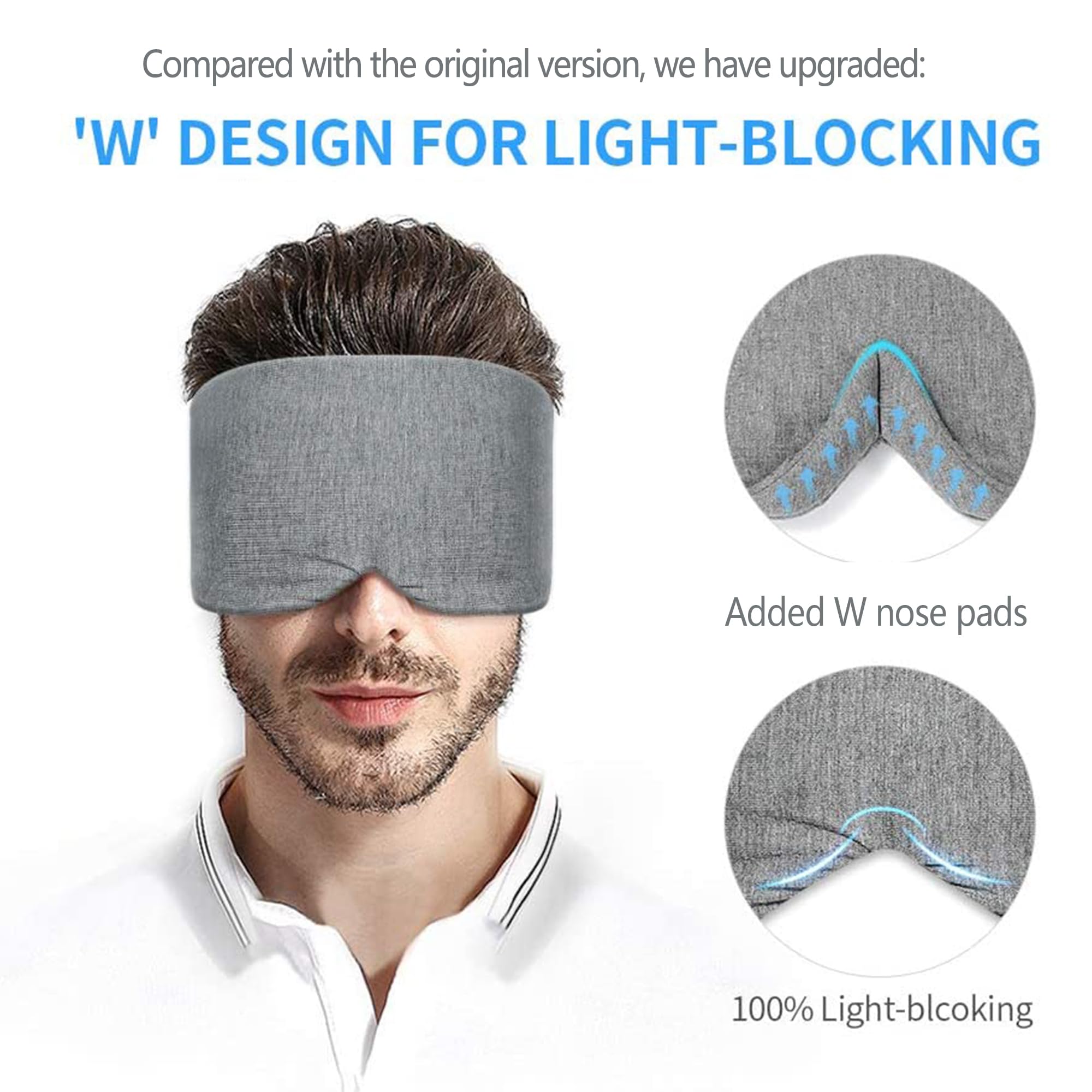 Light Blocking Cotton Sleep Mask