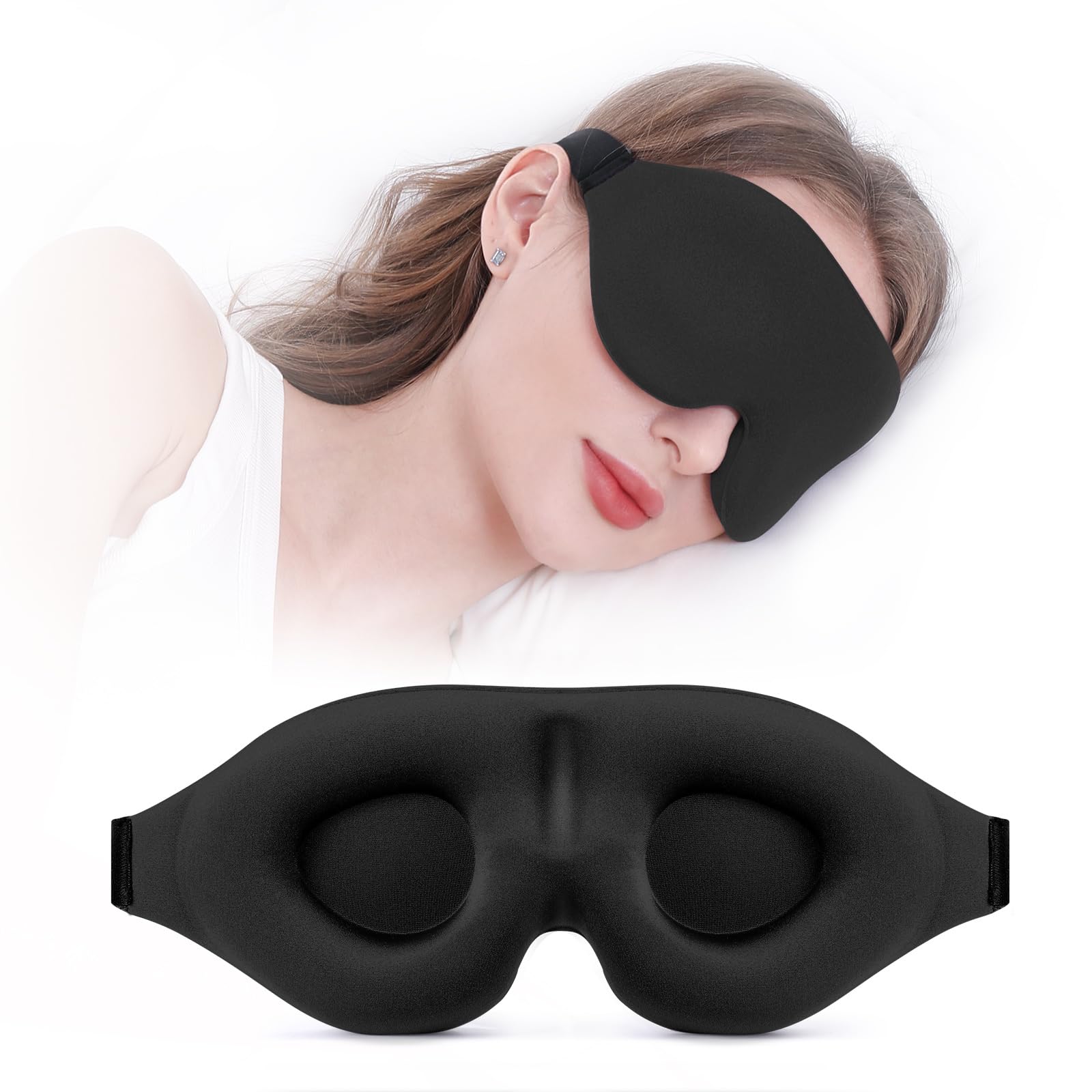 Ergonomic 3D Sleep Mask