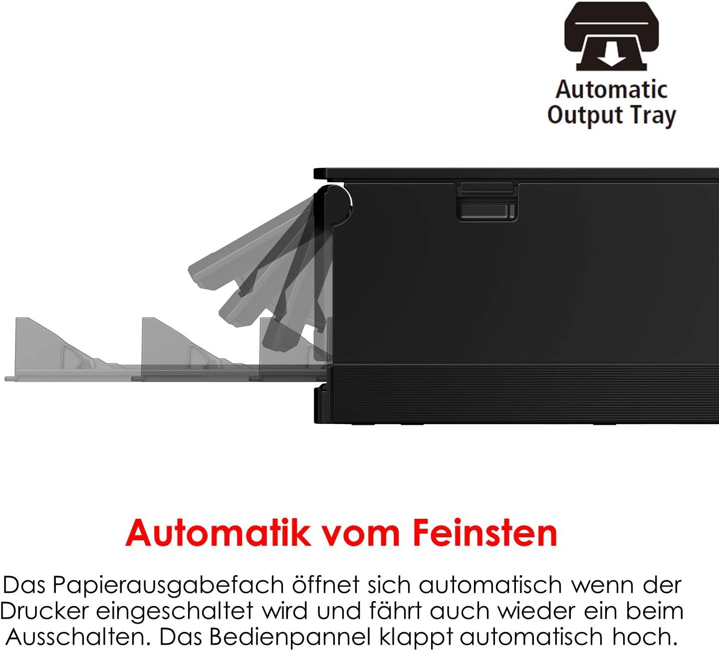 Canon PIXMA TS8351a Drucker Farbtintenstrahl Multifunktionsgerät DIN A4 (Scanner, Kopierer, 4.800 x 1.200 dpi, 6 separate Tinten, USB, WLAN, AirPrint, Duplexdruck, 2 Papierzuführungen, 5 GHz), weiß