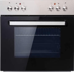 PKM Einauherdset BIC3-IGKIX-2 | Edelstahlblende | Glaskeramikkochfeld 60cm | 3 Backofenfunktionen | Energieeffiziezklasse A