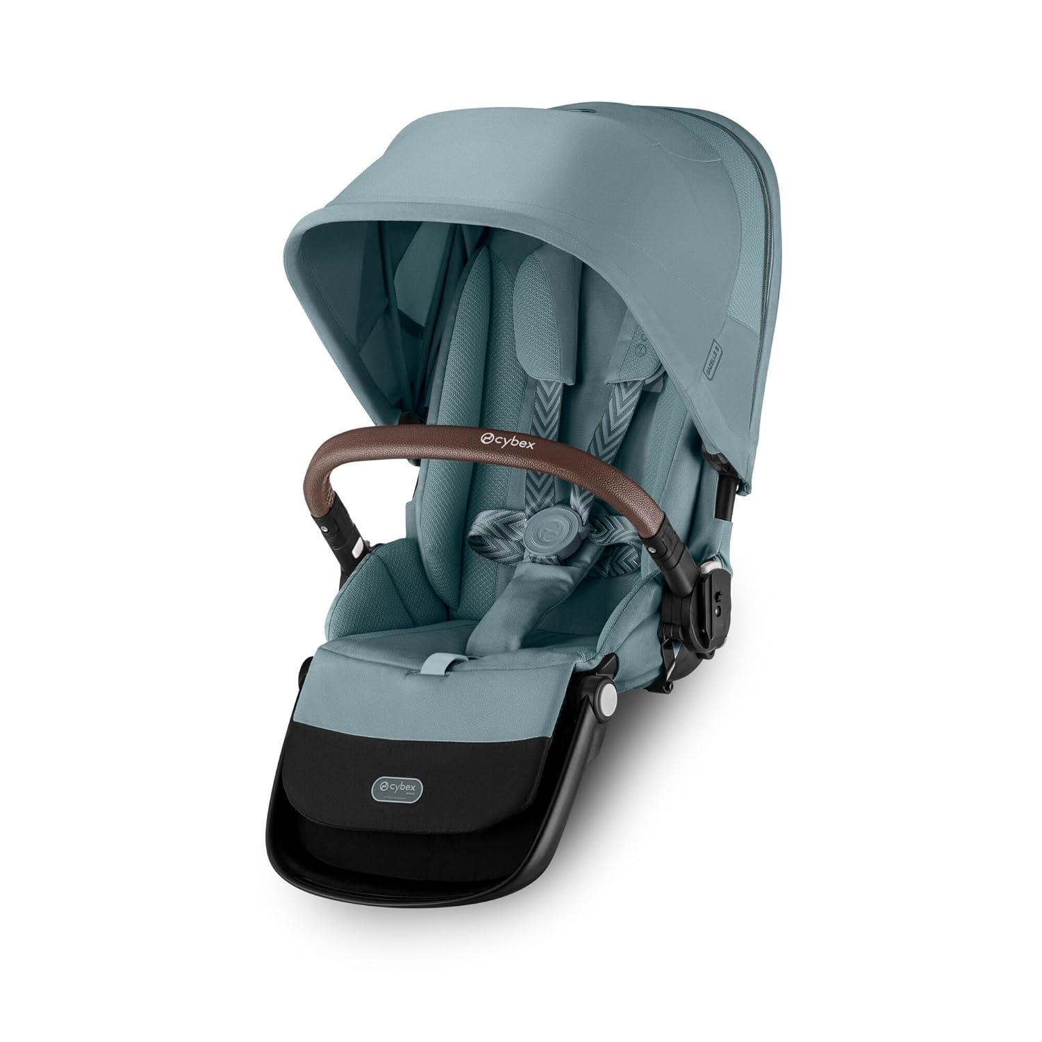 CYBEX Gold Sitzeinheit für Kinderwagen GAZELLE S und e-GAZELLE S, Ab Geburt bis ca. 4 Jahre, Moon Black