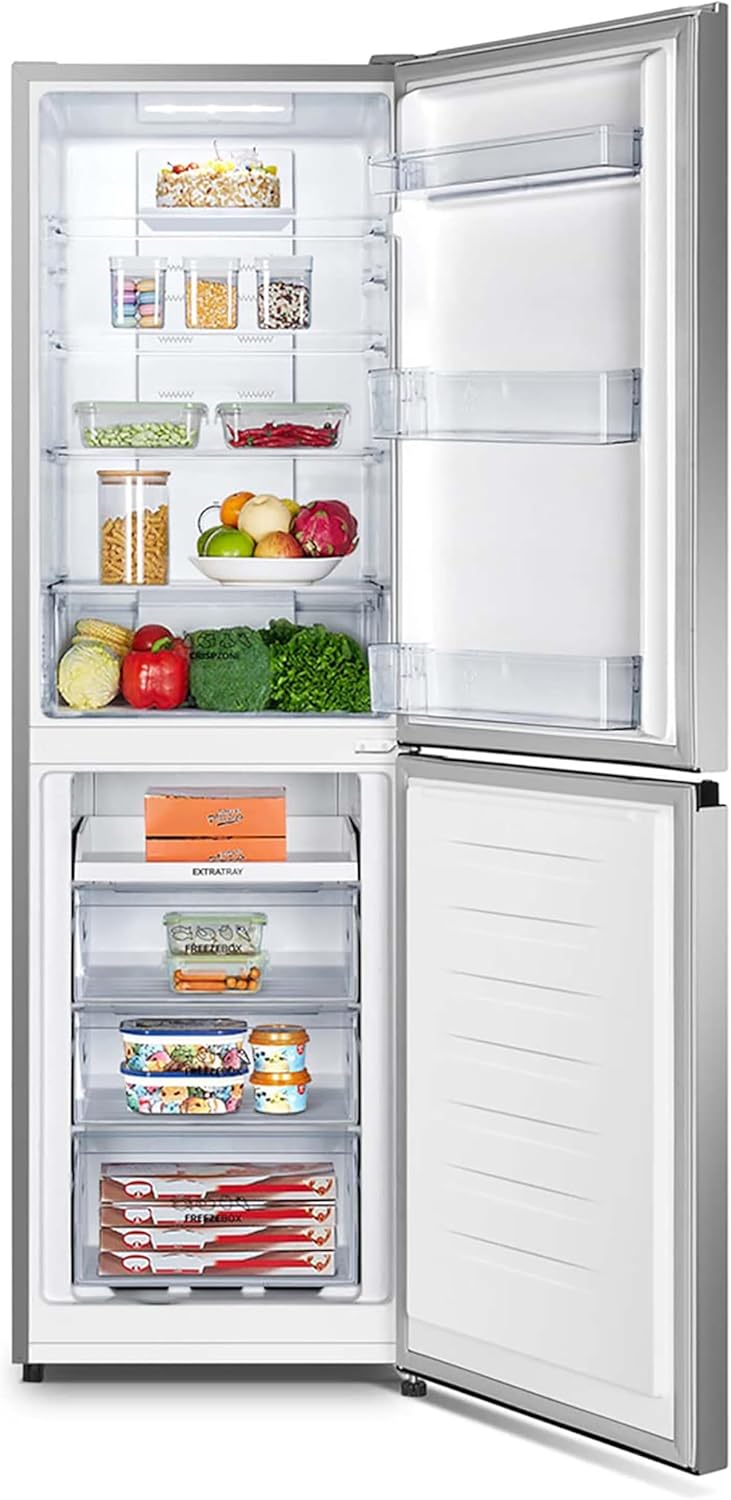 Gorenje N 619EAW4 Kühl-Gefrier-Kombination / LED Display / 186 cm / 300 l / NoFrostPLus / Gemüsefach mit Feuchteregler / FastFreeze / weiß