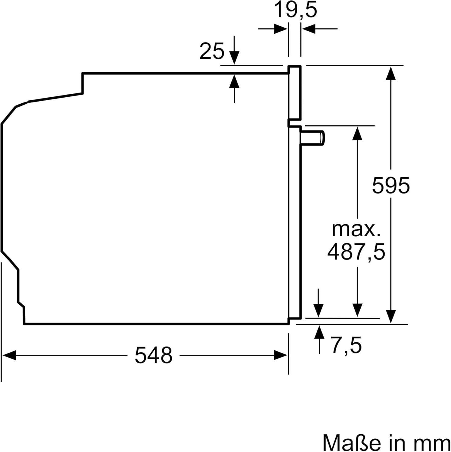 Siemens HB572ABS3, iQ300, Einbau-Backofen 60 x 60 cm, Air Fry, activeClean Pyrolyse Selbstreinung, LED-Touchbedienung, 3D Heißluft, Schnellaufheizung, cookControl10 Automatikprogramme, Edelstahl