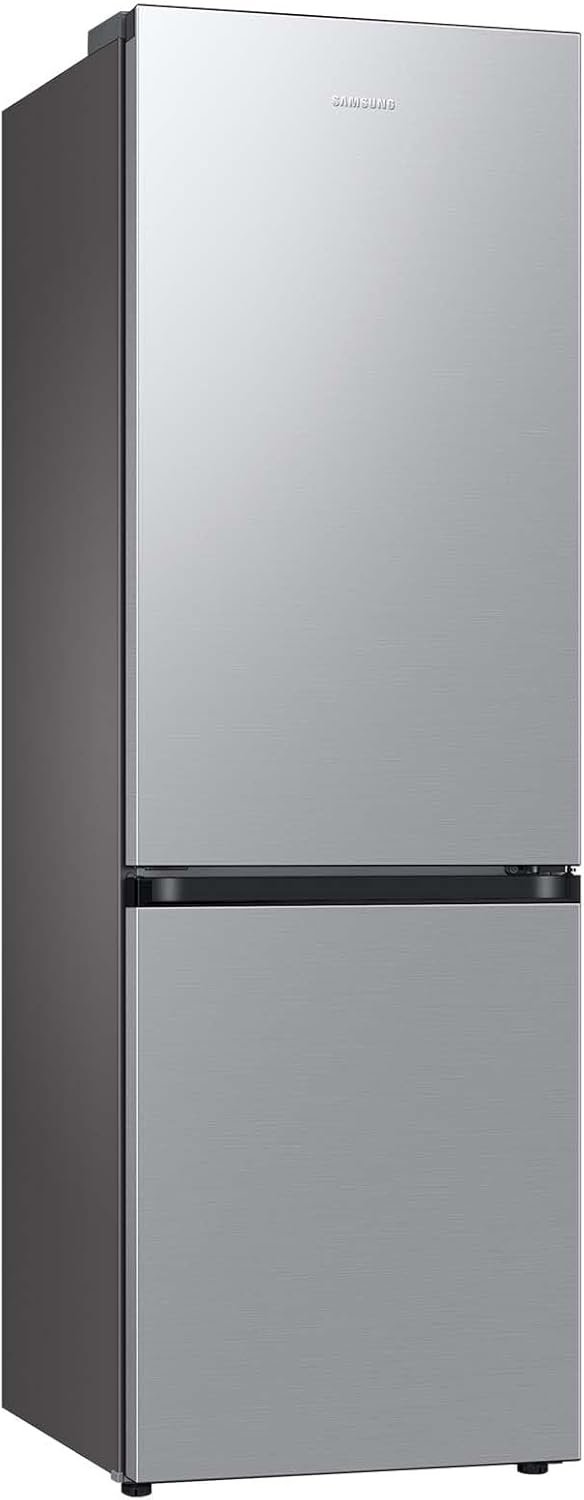 Kühl-Gefrier-Kombination, Kühlschrank mit Gefrierfach, 203 cm, 390 l Gesamtvolumen, 114 l Gefrierteil, AI Energy Mode, Edelstahl-Look, RL38C600CSA/EG