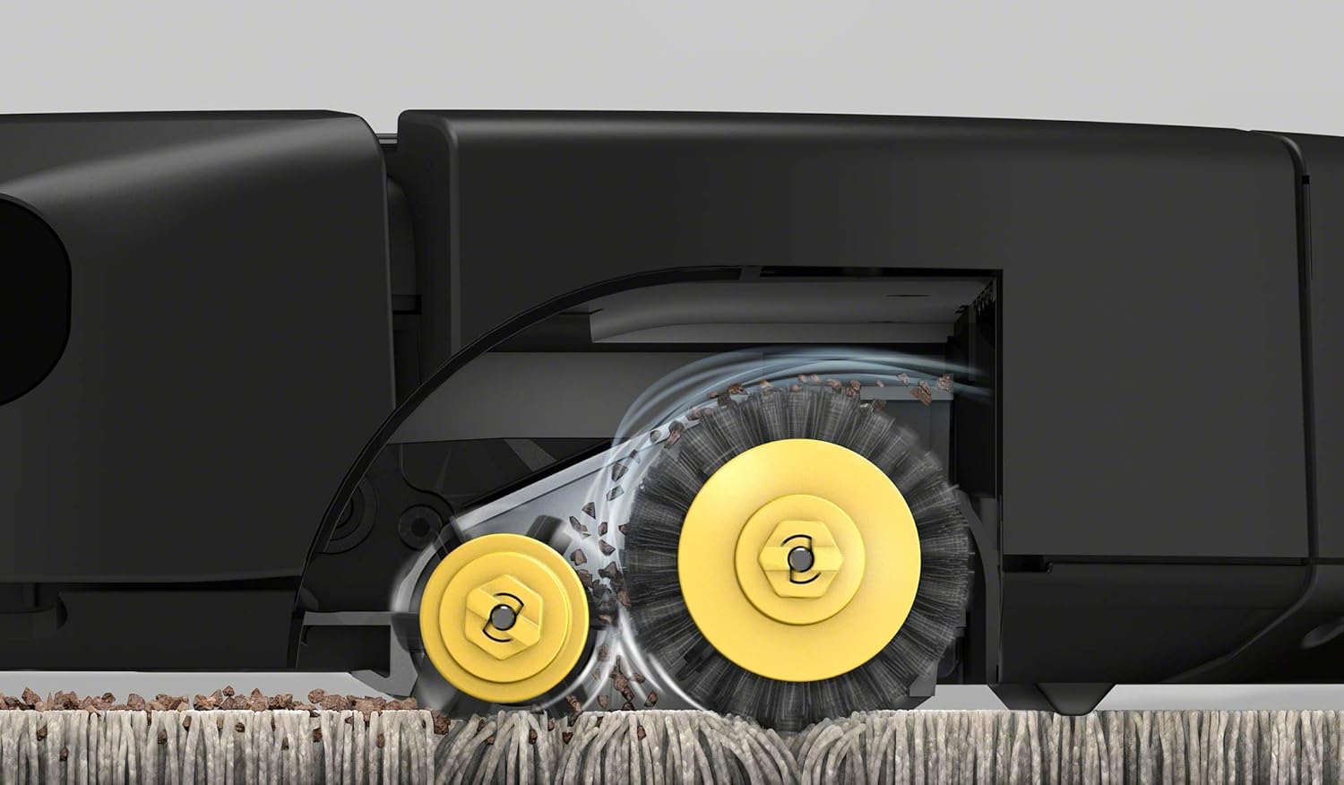 iRobot Roomba Combo Essential Saug- und Wischroboter (Y0112), leistungsstarkes Saugen und Wischen, 4-Stufen-Reinigungssystem, 3 Saugstufen, Spot-Cleaning, steuerbar über App, Tasten oder Sprache, Wei