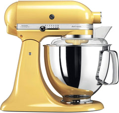 KitchenAid Küchenmaschine I Artisan I Kippbarem Food Processor I Teigknetmaschine mit 5 Zubehör | 2 Schüsseln aus Edelstahl | 4.8 L | Pistaccio