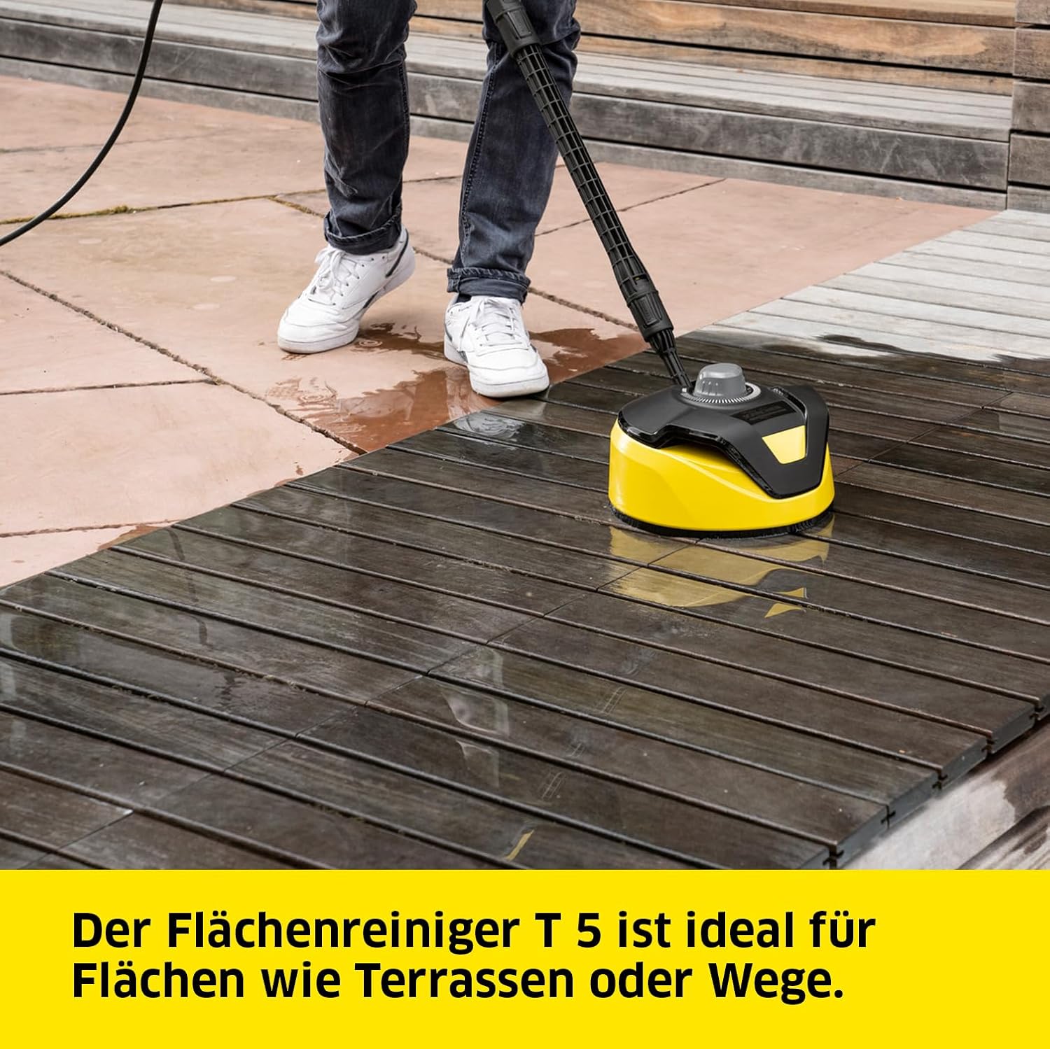 Kärcher Hochdruckreiniger K 5 Power Control, Druck: max. 145 bar, Fördermenge: 500 l/h, Flächenleistung: 40 m²/h, Wasserfilter, Gewicht: 13 kg, Hochdruckschlauch und -pistole, Dreckfräser, Strahlrohr